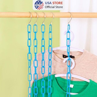 [Giá Xưởng] Dây Xích Treo Móc Quần Áo Bằng Nhựa Loại 1 - Treo Đồ Đa Năng Thông Minh, Treo Trưng Bày Shop