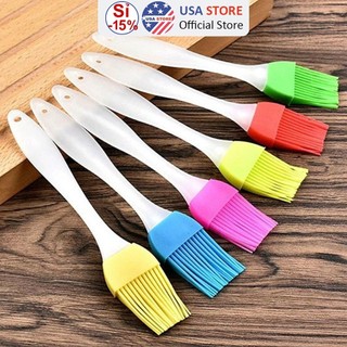 Chổi Silicon Quét Dầu Ăn, Bơ Ướp Gia Vị - Cọ Phết Mỡ Chịu Nhiệt Độ Cao, Ướp Đồ Nướng, Mặt Bánh