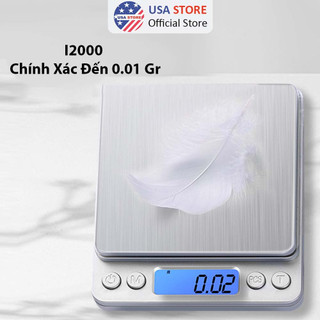Cân Tiểu Li Điện Tử i2000 Chính Xác Đến 0.01Gram - Cân Nguyên Liệu Chuyên Nghiệp