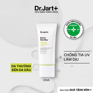 Kem chống nắng cho da nhạy cảm dr.jart+ every sun day mild sun 40 pa+++ 30ml