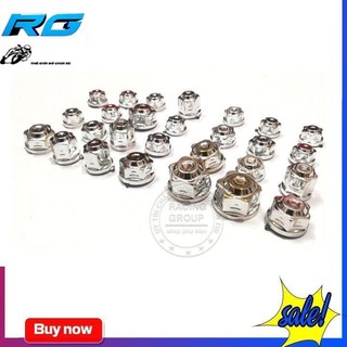 Chụp Ốc Cho Xe Máy ( Màu Bạc )