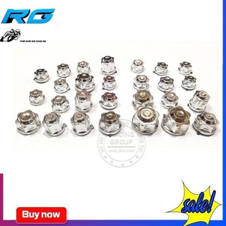 Chụp Ốc Cho Xe Máy ( Màu Bạc )