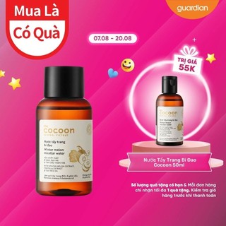 Nước tẩy trang bí đao cocoon 140ml