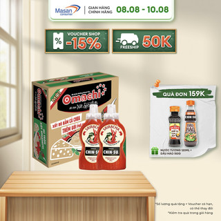 Combo 1 thùng omachi mì trộn xốt spaghetti 90gr + 2 tương ớt sriracha 250gr