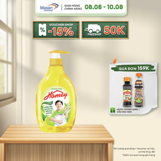 Sữa rửa chén Homey hương Chanh & Húng tây Chai 950gr