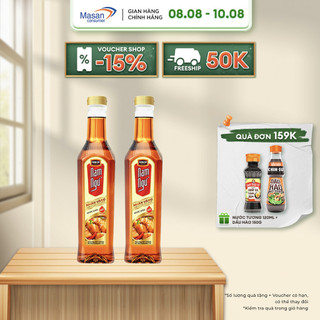 Combo 2 nước mắm nam ngư nhãn vàng chai 650ml