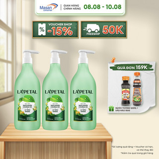 Combo 3 la’petal sữa tắm sáng da & kháng khuẩn chai 500ml