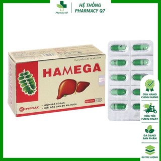 🔆Viên Uống Giải Độc Gan Hamega Nam Dược 40 Viên Nâng cao sức khỏe