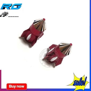 Ốc Gắn Van Xe Hình Hỏa Tiễn ( Màu Đỏ )