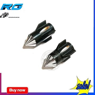 Ốc Gắn Van Xe Hình Hỏa Tiễn ( Màu Đỏ )