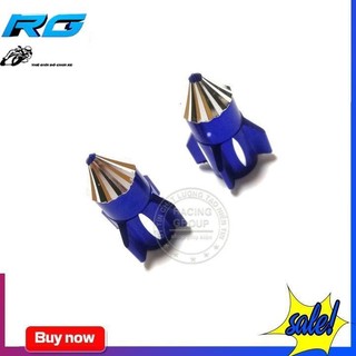 Ốc Gắn Van Xe Hình Hỏa Tiễn ( Màu Đỏ )