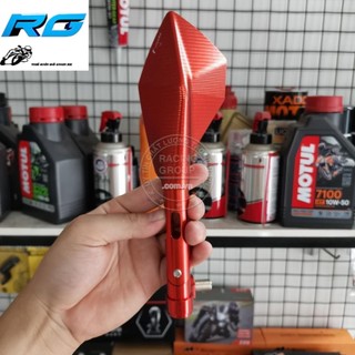 Gương Xe Máy Thời Trang - Kính Chiếu Hậu Xe Máy Kiểu Rizoma 5 Cạnh Loại 1 Mini Cho Honda Ya Su Wave Sh AB...& Các Xe1cái