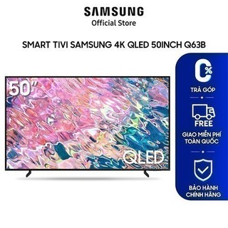 Smart TV Samsung 4K QLED 50 inch Q63B