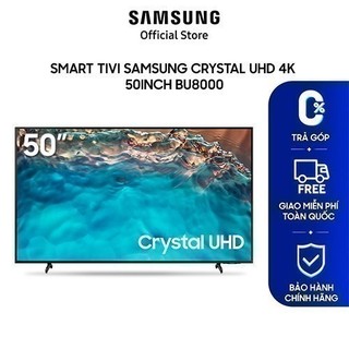 Smart TV Samsung Crystal UHD 4K 50 inch UA50BU8000KXXV