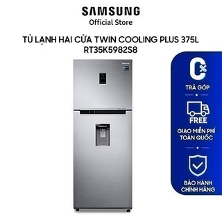 Tủ lạnh hai cửa Samsung Twin Cooling Plus 375L RT35K5982S8
