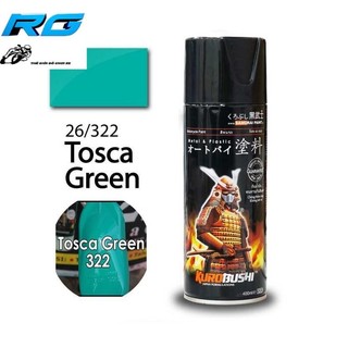 Sơn samurai màu xanh nitron, xanh tosca - mã 26/322