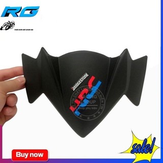 Mão chắn gió, ốp đầu xe máy winner 150 mẫu sừng đen nhám