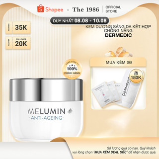 Kem Dưỡng Trắng Da Ban Ngày Dermedic Giảm Thâm Nám, Đều Màu Da, Chống Nắng Toàn Diện Melumin Brightening Protective Day