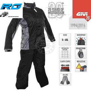 BỘ QUẦN ÁO ĐI MƯA GIVI RRS07 CHÍNH HÃNG BẢO HÀNH 1 NĂM