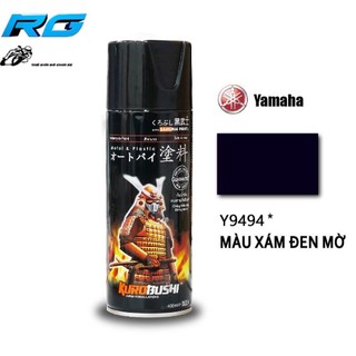 Sơn Samurai Màu Xám Xanh Mờ ,Xám Đen Mờ - Mã Y9494