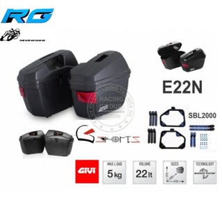 Cặp Thùng Hông Givi E22N E22NS-OR Và E23NS-OR Có Đèn Baga Cặp Hông Chính Hãng Bảo Hành 24 Tháng