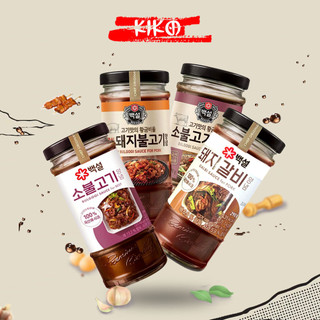Sốt Ướp Thịt Nướng Bulgogi Hàn Quốc Beksul Chai 290g - Theo Công Thức Truyền Thống