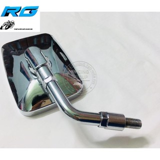 Gương Xe Máy Thời Trang - Kính Chiếu Hậu Xe Máy Kiểu Mô Tô Kính Lớn Xi Đẹp Cho Honda Ya Wave Sh AB Xe Điện... Và Các Xe