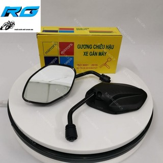 Gương Xe Máy Thời Trang Xe Air Blade Chân Ngắn, Kính Chiếu Hậu Xe Máy Độ AB Cán Ngắn Gọn Xe 1 Cặp