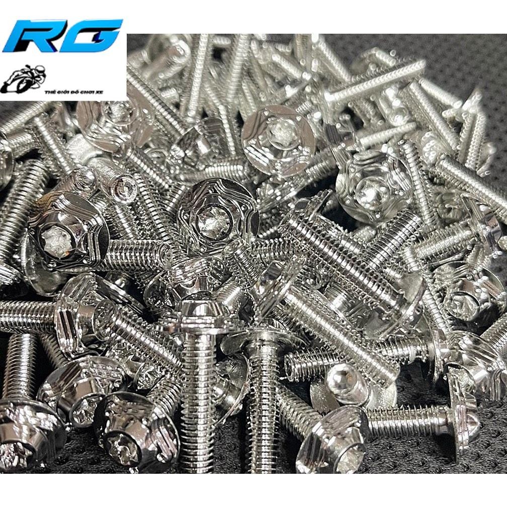 Ốc 6Li30 Inox 304 Salaya Đầu Dù Lắp Baga Ex, AB, Wave ...