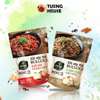 Sốt ướp thịt Hàn Quốc BulGoGi Bibigo 80g