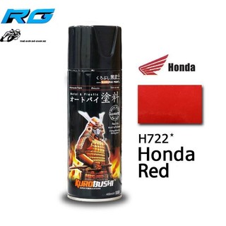 Sơn samurai màu đỏ honda - mã h722