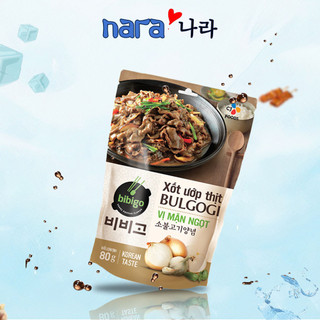 Sốt Ướp Thịt Nướng Bulgogi Túi 80gr vị Mặn Ngọt