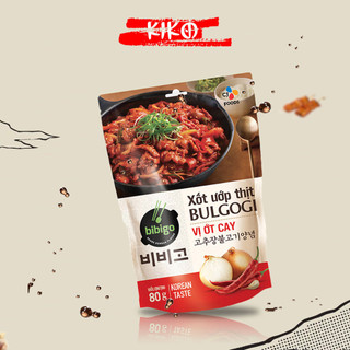 Sốt Ướp Thịt BULGOGI Vị Cay Hàn Quốc 80g