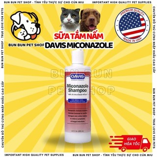 Sữa tắm nấm Davis Miconazole cho chó mèo