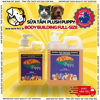 Sữa tắm chó chó Plush Puppy Body Building làm bông, tơi - dành riêng cho chó lông dày