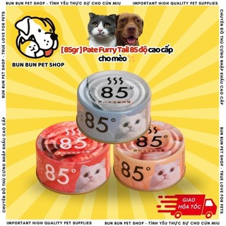 Pate Furry Tail 85 độ cao cấp cho mèo 🐈
