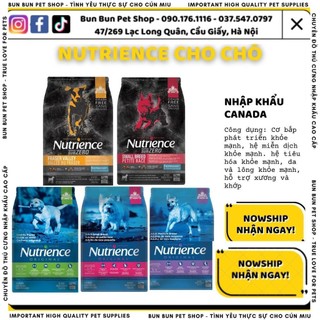 (5kg bao lớn) Hạt khô Nutrience Subzero Small Breed/Original Adult Medium/Original Puppy/Original Small Adult cho chó