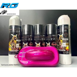 Sơn Samurai Màu Hồng Candy - Mã CD022*