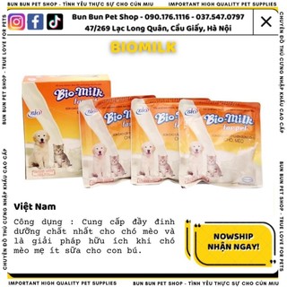 Sữa Biomilk dành cho chó mèo- Sữa Biomilk dành cho chó mèo