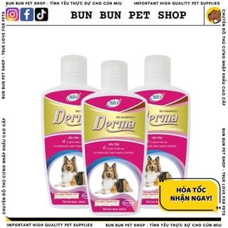 Sữa tắm cho chó bio derma 150ml dưỡng da trị ghẻ nấm - sữa tắm chó mèo