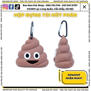 Hộp đựng túi nilon hốt shit hình đáng yêu cho chó mèo