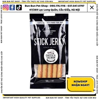 Snack bánh thưởng phomai que bowwow cho chó mèo