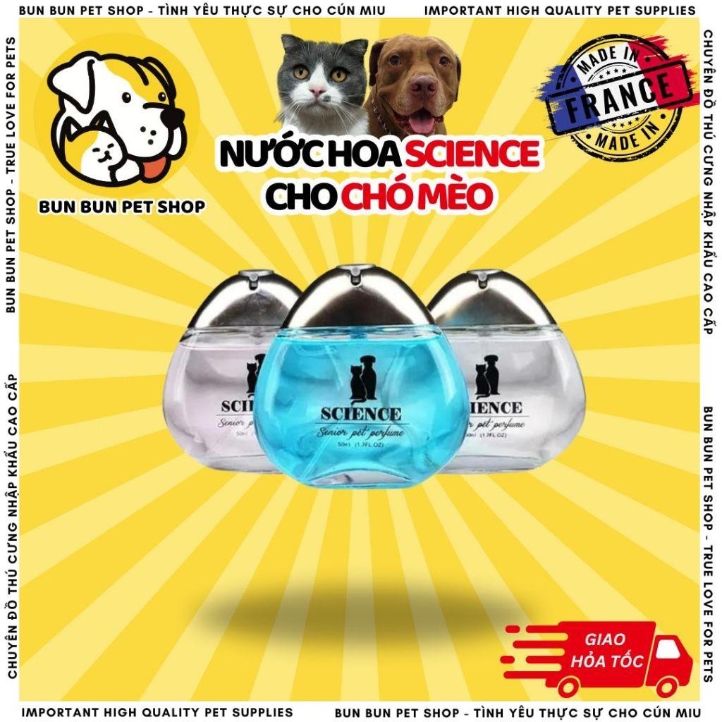 Nước hoa Science dành cho chó mèo