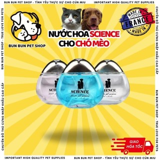 Nước hoa Science dành cho chó mèo