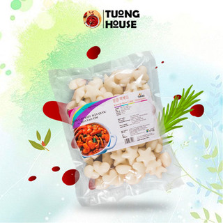 Bánh gạo hình sao hoa tim Hàn Quốc Sannadle 500G