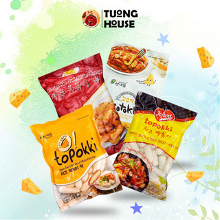 Bánh Gạo Tokbokki Nhân Phô Mai Hàn Quốc 500g