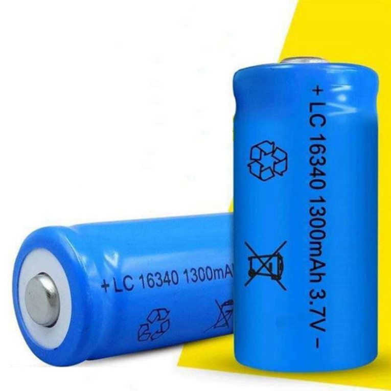 Pin 16340 pin dung lượng 1300mAh