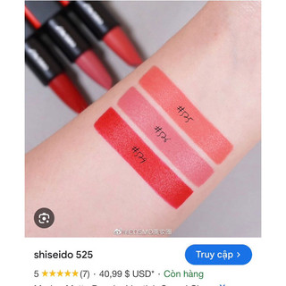 (Gift size) Son thỏi Lì Shiseido siêu xịn mềm mịn