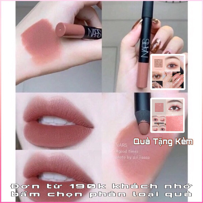 (Tester) Son Nars bút chì màu Đất Good time