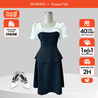 Đầm rã tầng phối tơ thời trang gumac lde0713